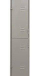 Roupeiro de aço com 2 portas com pitão para cadeado