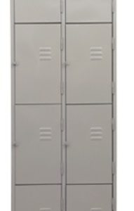 Roupeiro de aço com 8 portas com pitão para cadeado